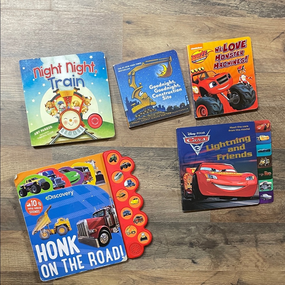 Discovery Honk On The Road! Sound Board Book - Blue